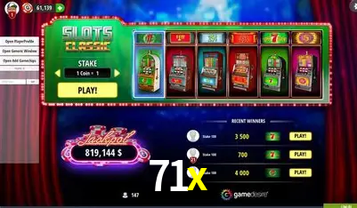 Descubra a Magia dos Jogos de Arcade no 71x